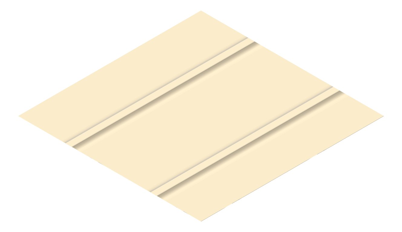 3D Presentation Image of Metal SheetCladding Fielders Finesse Prominence465 Paperbark
