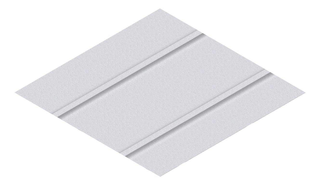 3D Presentation Image of Metal SheetCladding Fielders Finesse Prominence465 ZincalumeSteel