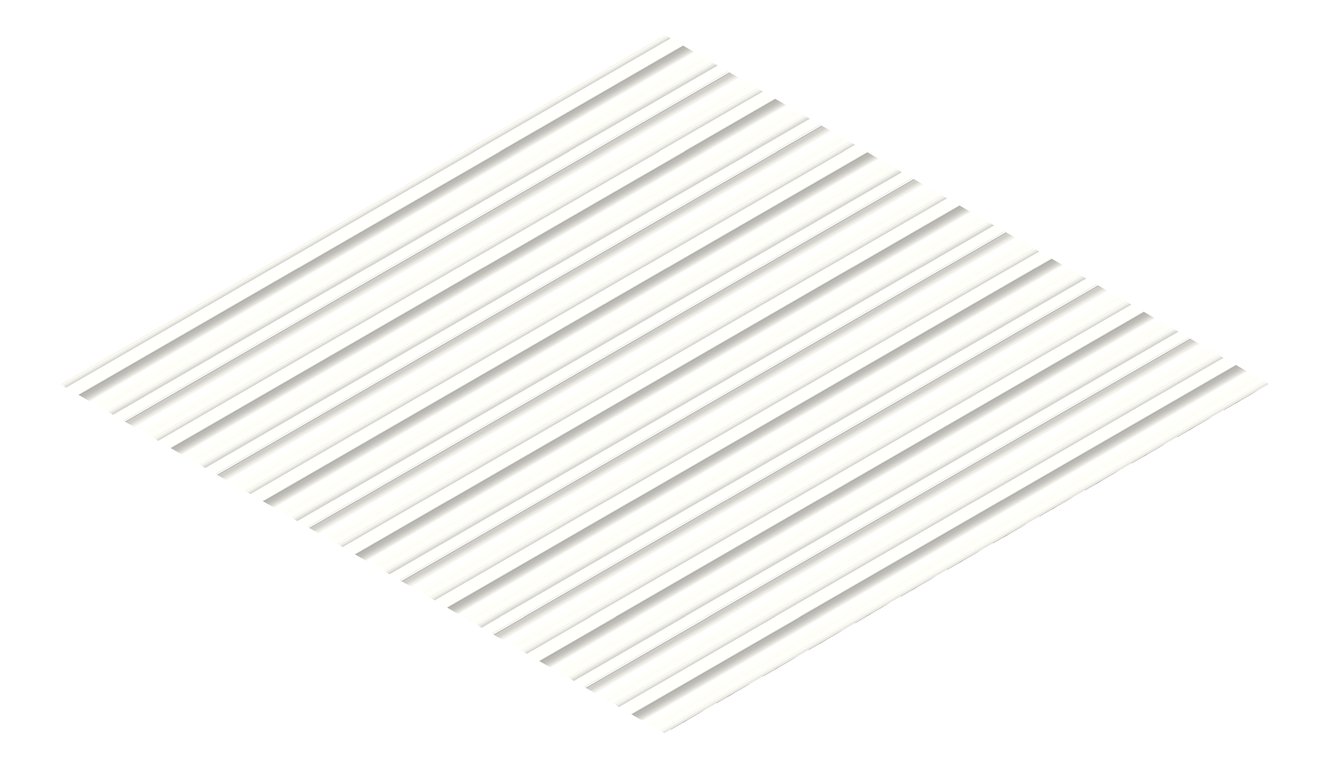 3D Presentation Image of Metal SheetCladding Fielders Finesse Shadowline305 Southerly