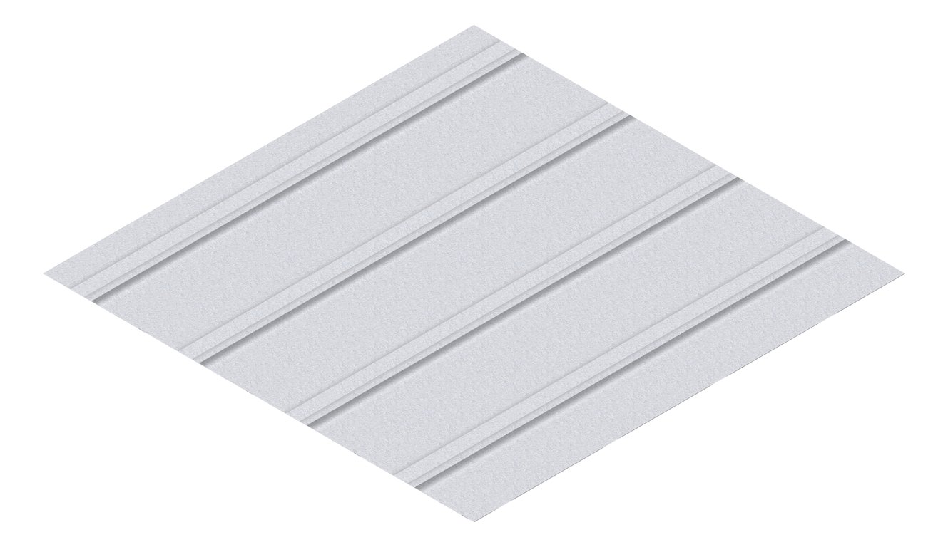 3D Presentation Image of Metal SheetCladding Fielders CDek ZincalumeSteel