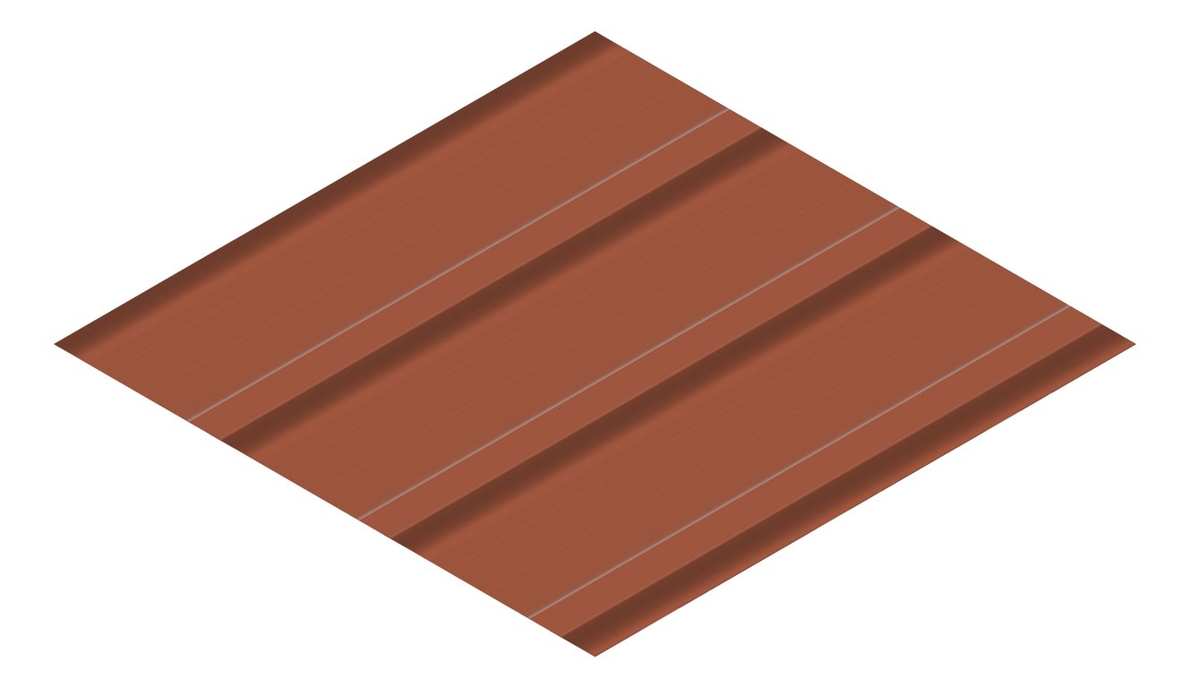 3D Presentation Image of Metal SheetCladding Fielders HiKlip630 Aries