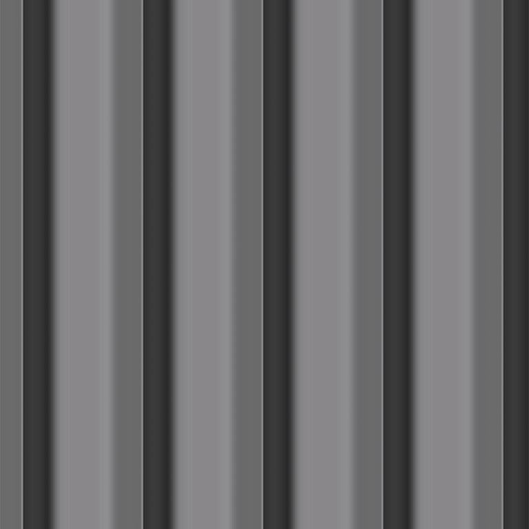  Image of Metal SheetCladding Fielders HiRib680 Basalt