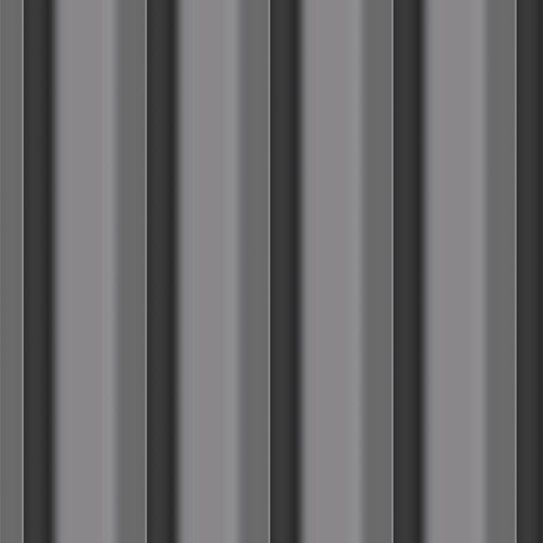  Image of Metal SheetCladding Fielders HiRib680 BasaltMatt