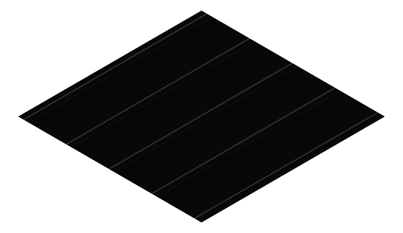 3D Presentation Image of Metal SheetCladding Fielders KingKlip700 SA NightSky
