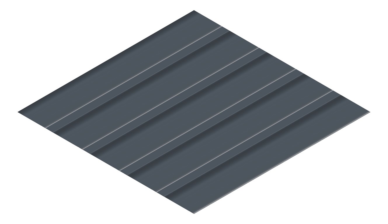 3D Presentation Image of Metal SheetCladding Fielders LoRib NSW VIC Celestian
