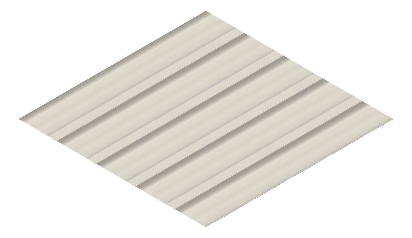 3D Presentation Image of Metal SheetCladding Fielders LoRib NSW VIC DuneMatt