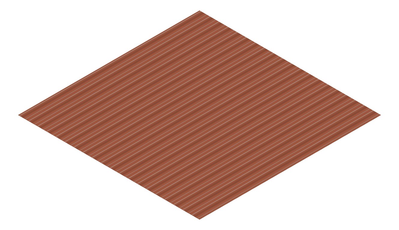 3D Presentation Image of Metal SheetCladding Fielders PanelForm Aries