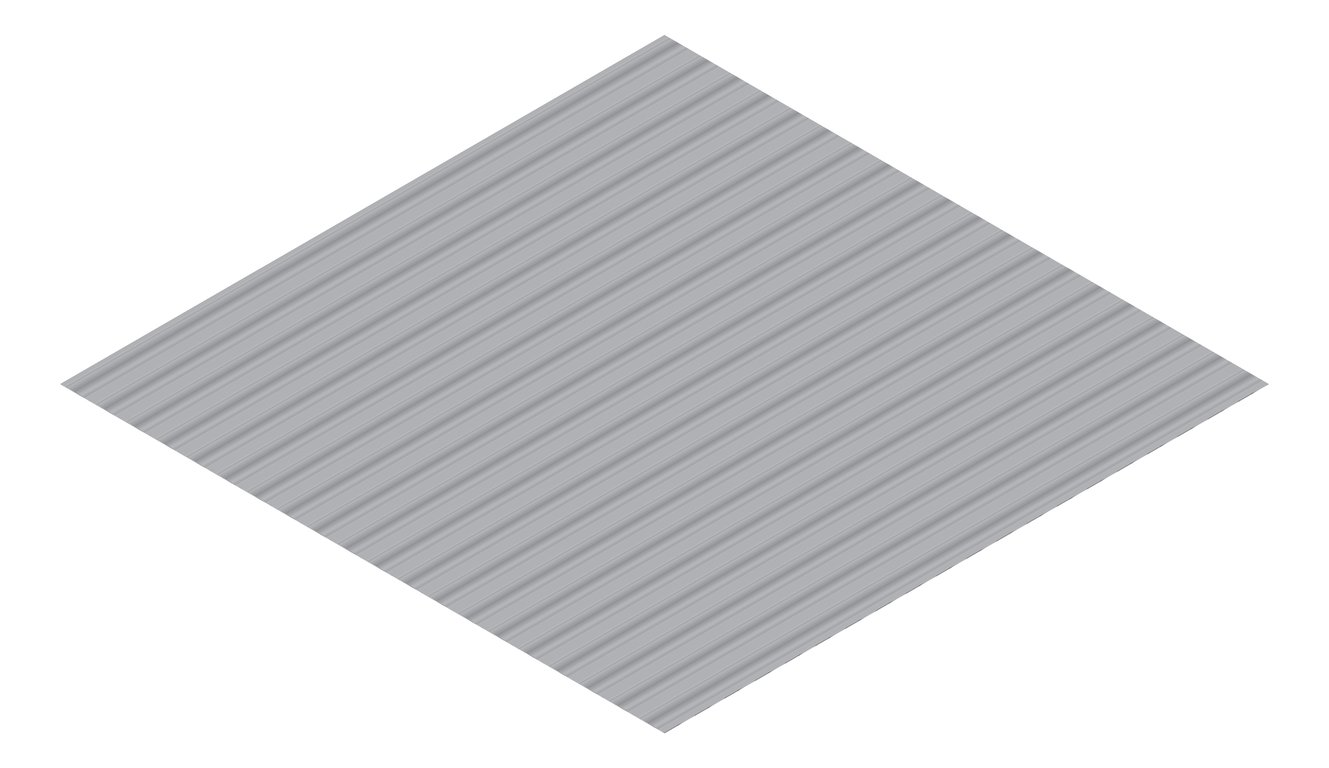 3D Presentation Image of Metal SheetCladding Fielders PanelForm Astro