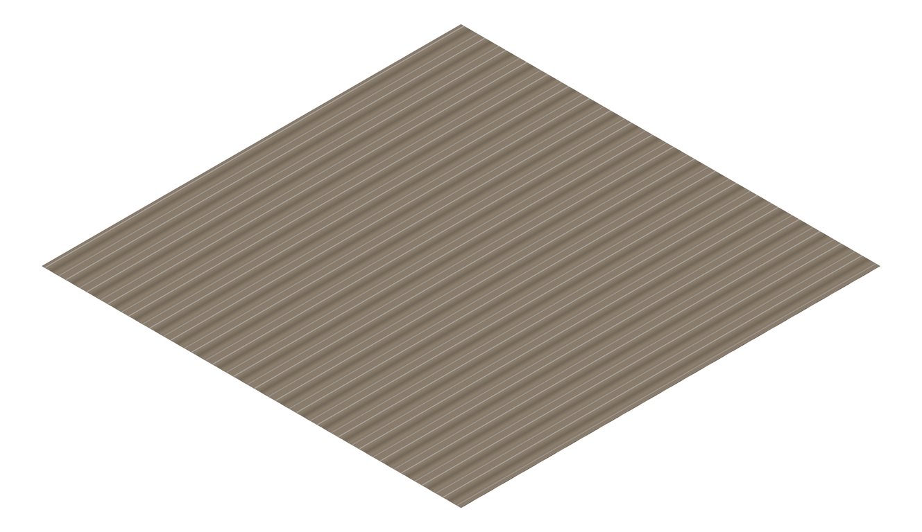 3D Presentation Image of Metal SheetCladding Fielders PanelForm Jasper