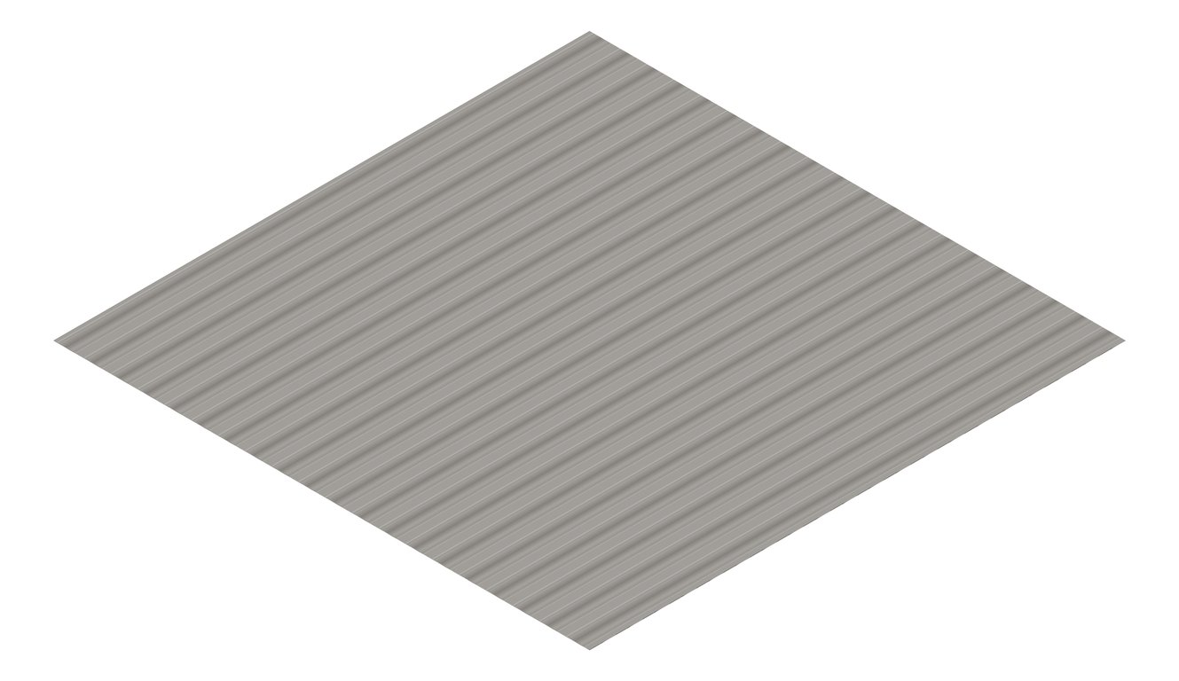 3D Presentation Image of Metal SheetCladding Fielders PanelForm Wallaby