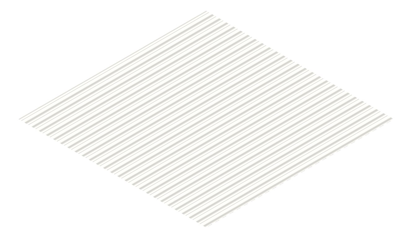 3D Presentation Image of Metal SheetCladding Fielders SRib Southerly