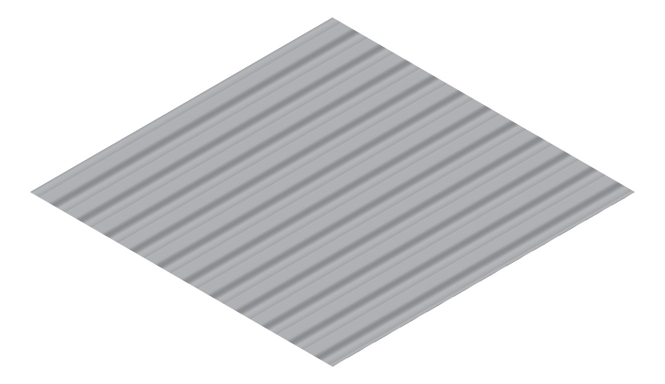 3D Presentation Image of Metal SheetCladding Fielders SpanForm Astro