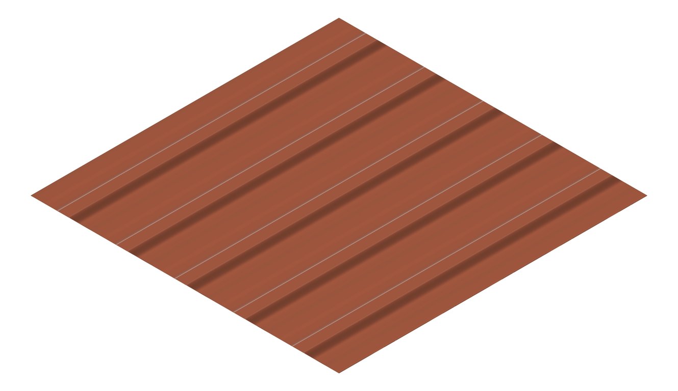 3D Presentation Image of Metal SheetCladding Fielders TL5 NT SA Aries