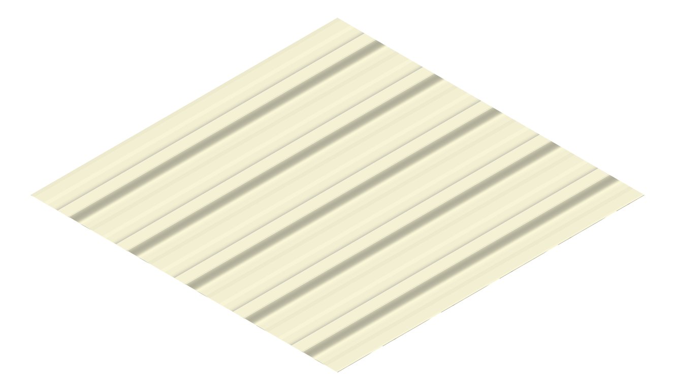 3D Presentation Image of Metal SheetCladding Fielders TL5 NT SA EveningHaze