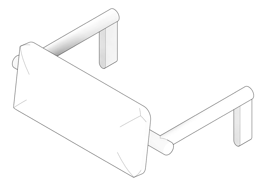 3D Documentation Image of BackRest Toilet Fienza Care