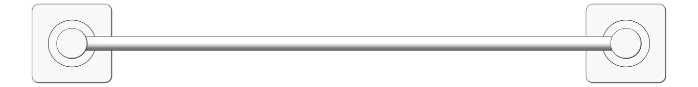 Front Image of Shelf Shower Fienza Sansa