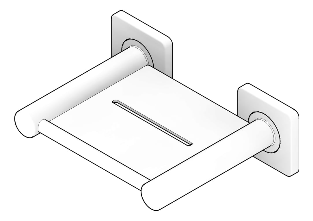 3D Documentation Image of Shelf SurfaceMount Fienza Sansa Soap