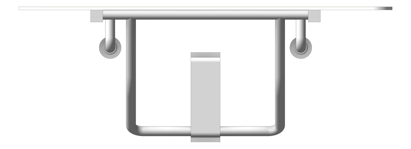 Front Image of ShowerSeat Folding Fienza LucianaCare Accessible