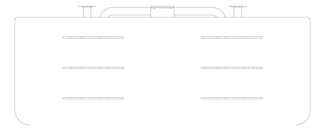 Plan Image of ShowerSeat Folding Fienza LucianaCare Accessible