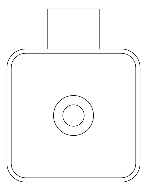 Plan Image of ToiletBrushHolder SurfaceMount Fienza Tono