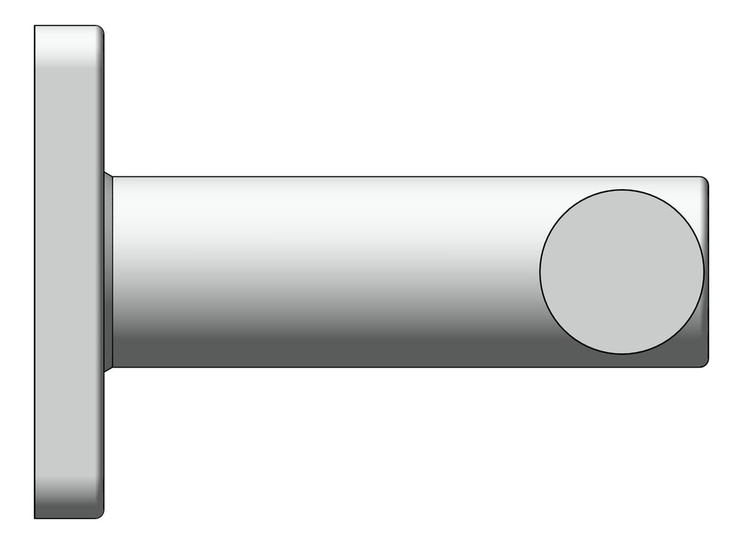 Left Image of ToiletRollHolder Double Fienza Sansa
