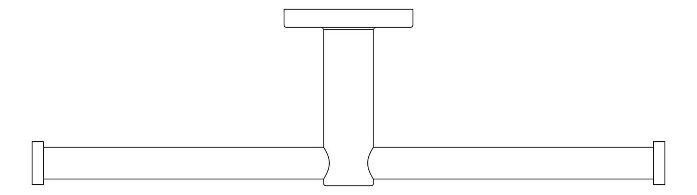 Plan Image of ToiletRollHolder Double Fienza Sansa