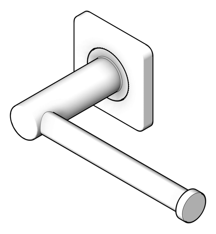 Navigate to ToiletRollHolder SurfaceMount Fienza Sansa