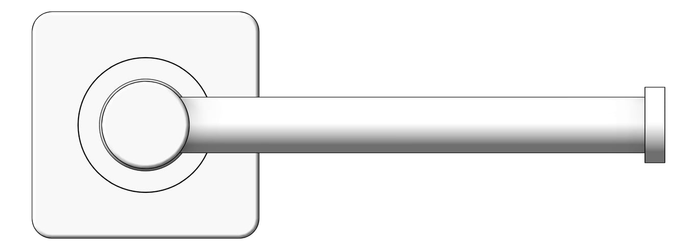 Front Image of ToiletRollHolder SurfaceMount Fienza Sansa