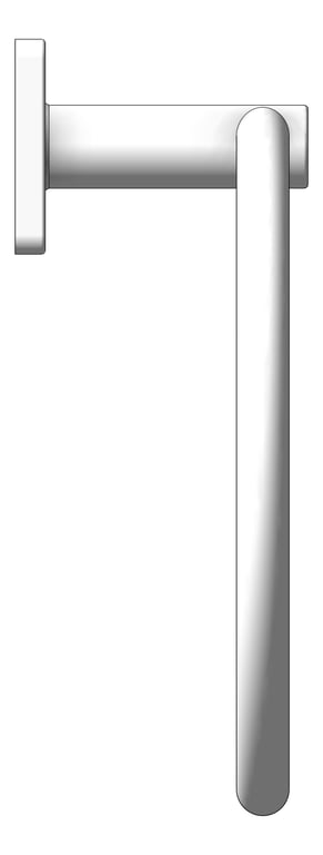 Left Image of TowelRing SurfaceMount Fienza Sansa