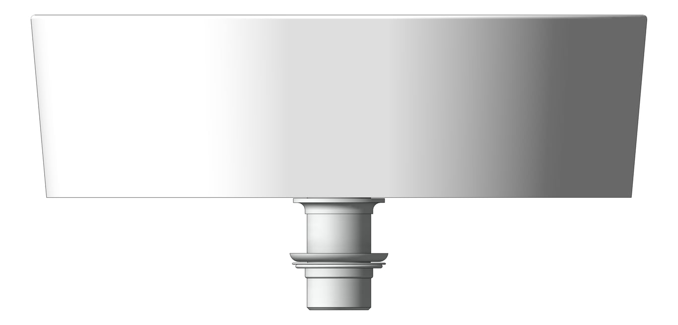 Front Image of Basin AboveCounter Fienza Chica