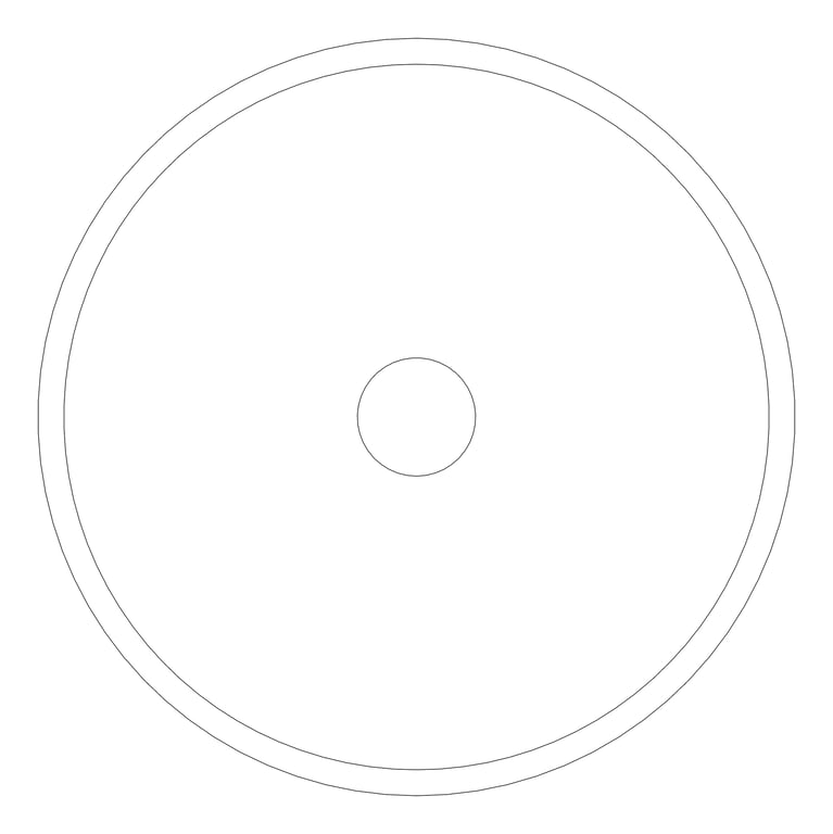 Plan Image of Basin AboveCounter Fienza Eleanor Round