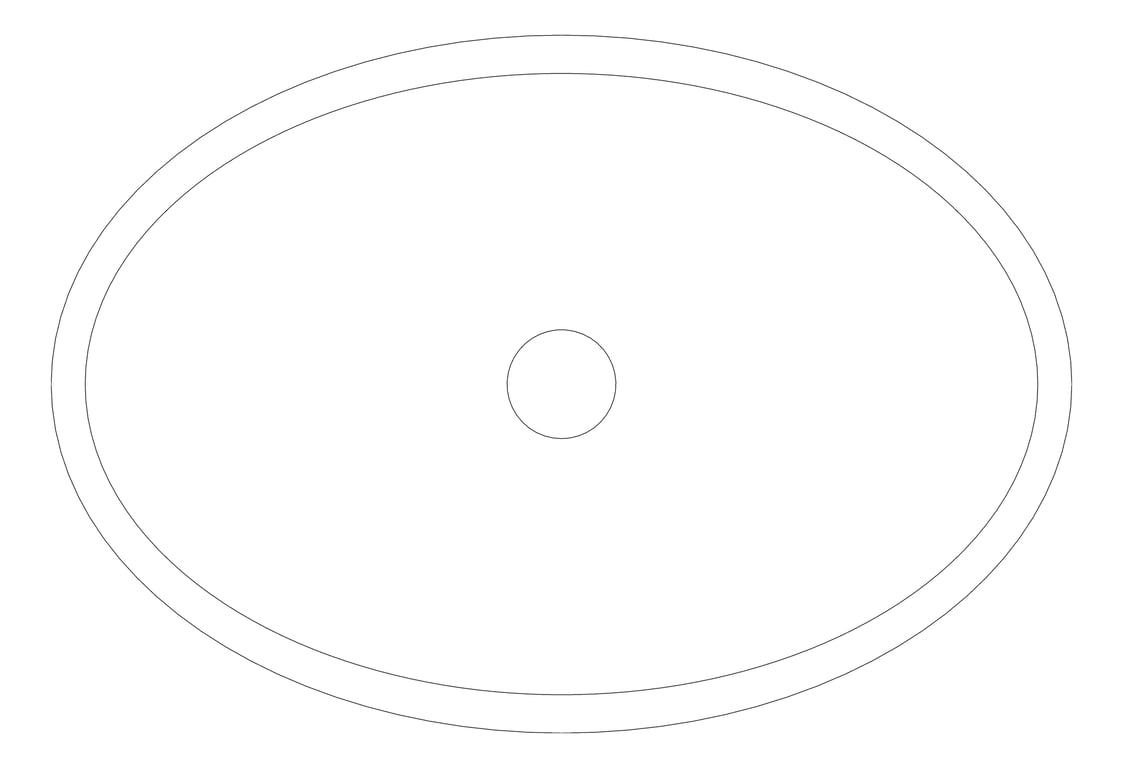 Plan Image of Basin CounterTop Fienza Antonia Stone