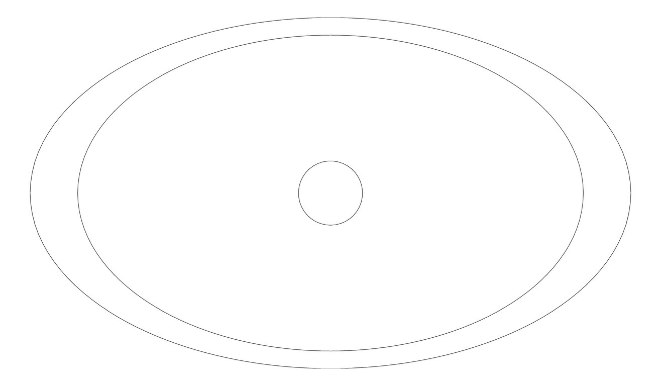 Plan Image of Basin CounterTop Fienza Bahama Stone