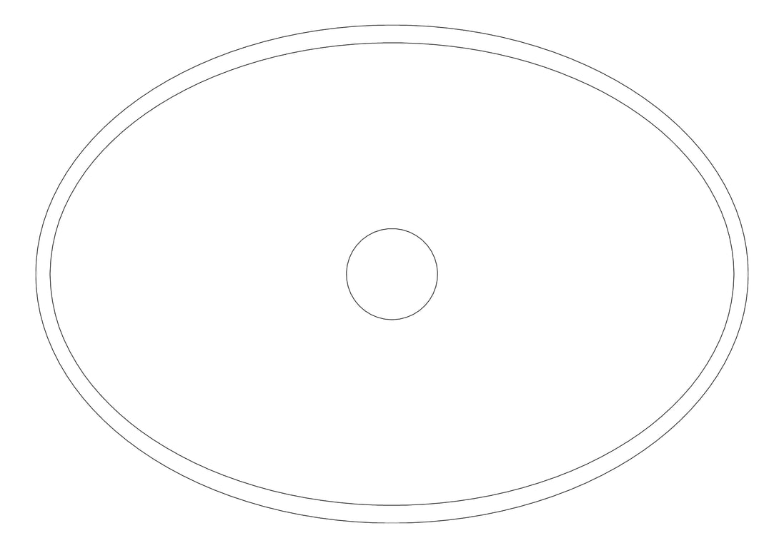 Plan Image of Basin CounterTop Fienza Keeto