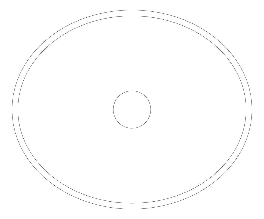 Plan Image of Basin CounterTop Fienza Paola