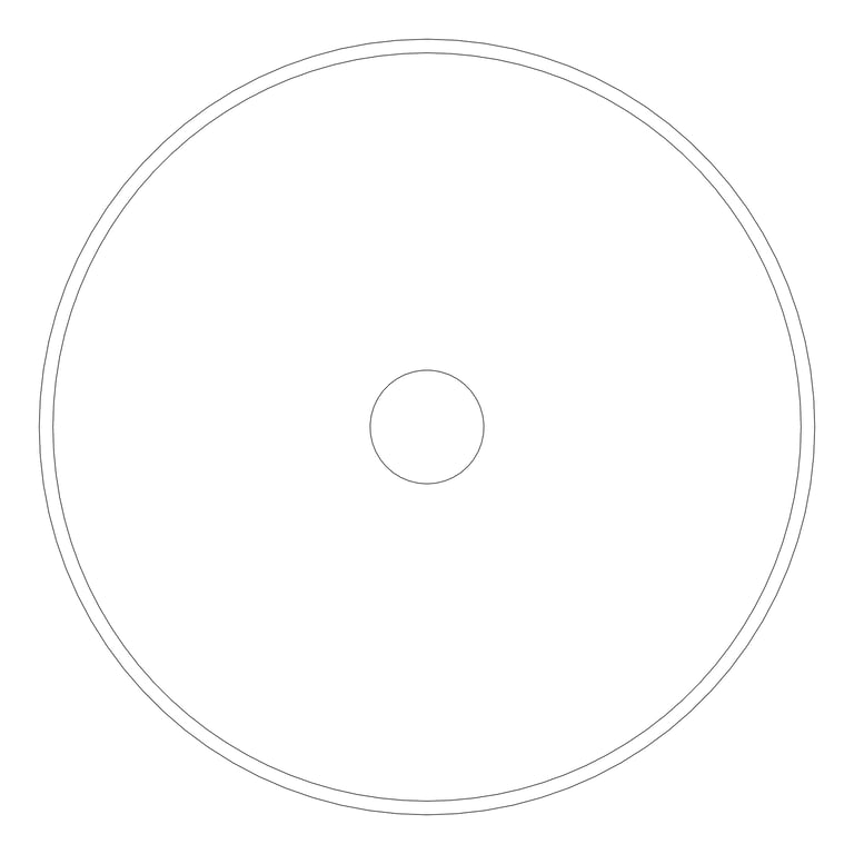 Plan Image of Basin Freestanding Fienza Minka