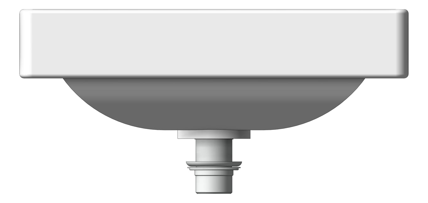 Front Image of Basin Inset Fienza Kados