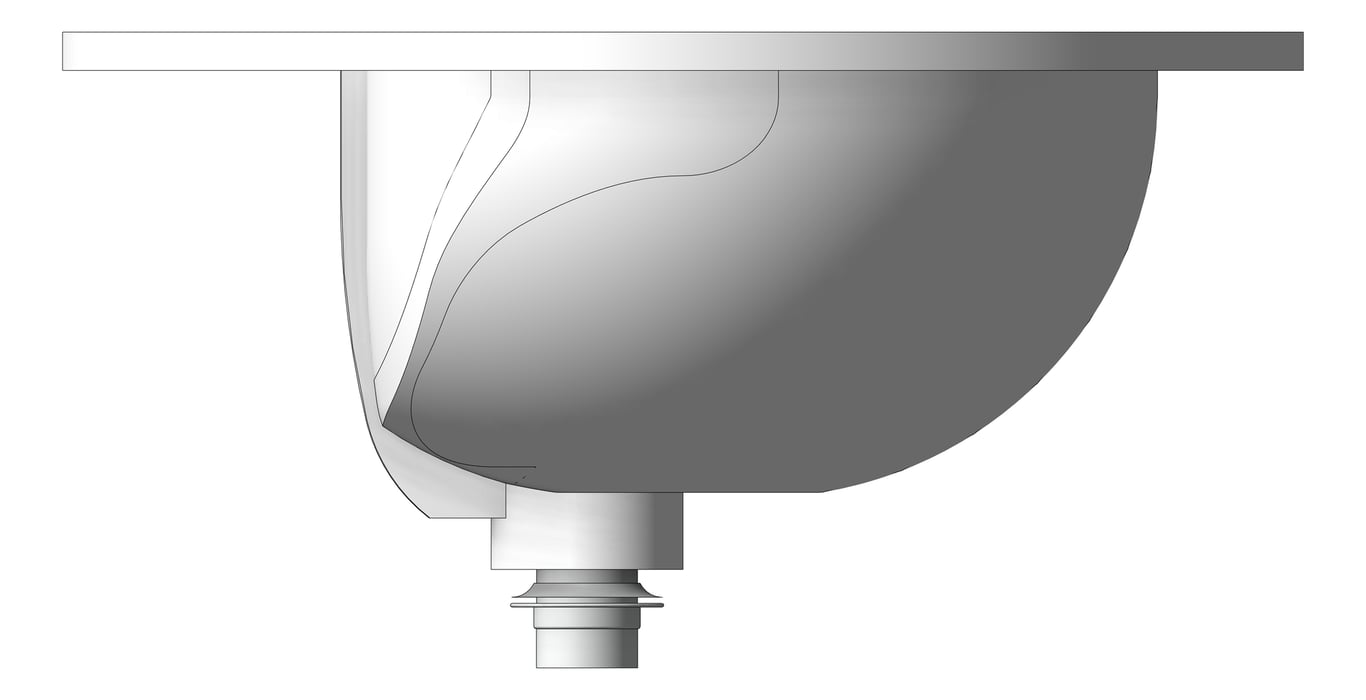 Left Image of Basin Inset Fienza Lacy