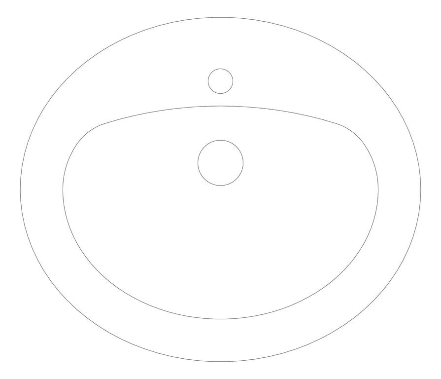 Plan Image of Basin Inset Fienza Lacy