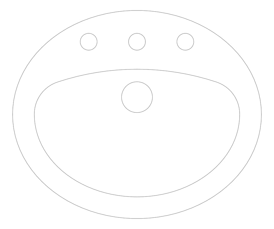 Plan Image of Basin Inset Fienza Stella