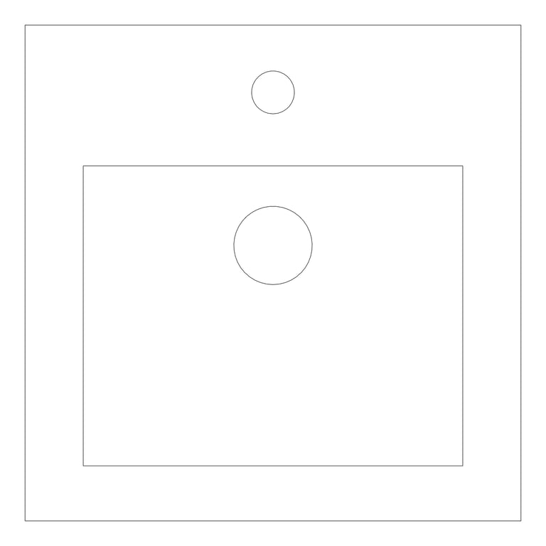 Plan Image of Basin SemiInset Fienza Alison