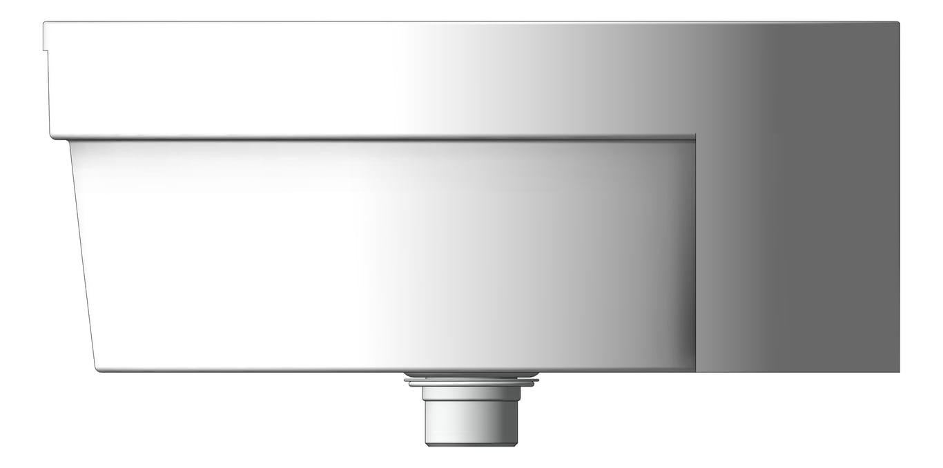 Left Image of Basin SemiRecessed Fienza Reba TapLanding