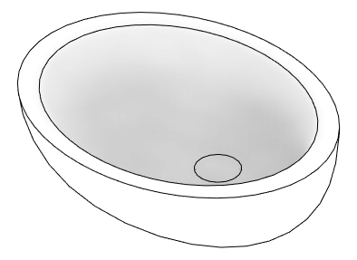 3D Documentation Image of Basin UnderMount Fienza Karmen