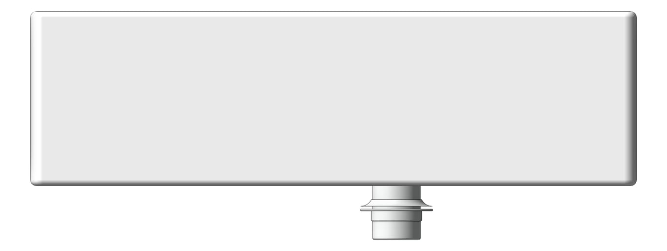 Front Image of Basin WallHung Fienza Linea Left