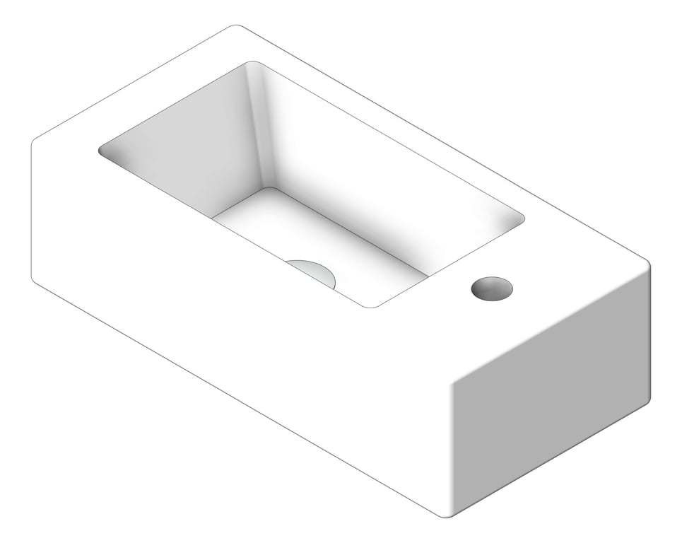 Navigate to Basin WallHung Fienza Linea Right