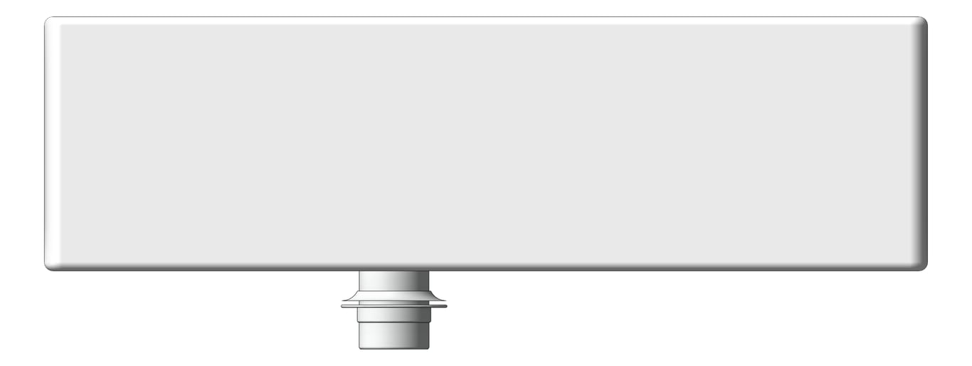 Front Image of Basin WallHung Fienza Linea Right