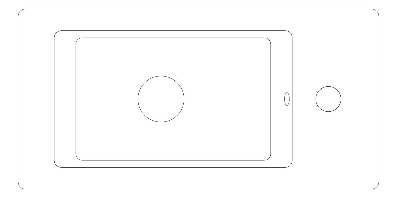 Plan Image of Basin WallHung Fienza Linea Right