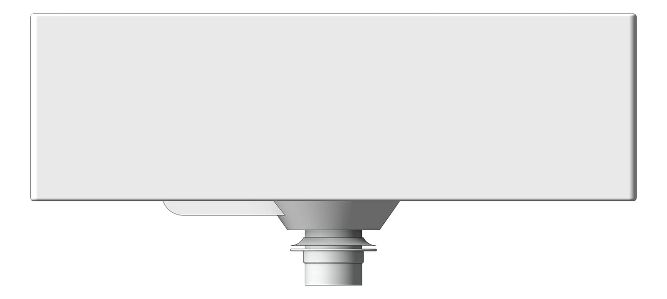 Left Image of Basin WallHung Fienza Petra Left 800