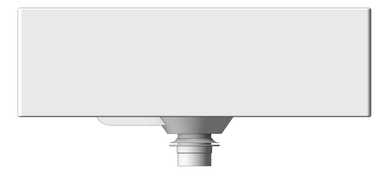 Left Image of Basin WallHung Fienza Petra Right 800