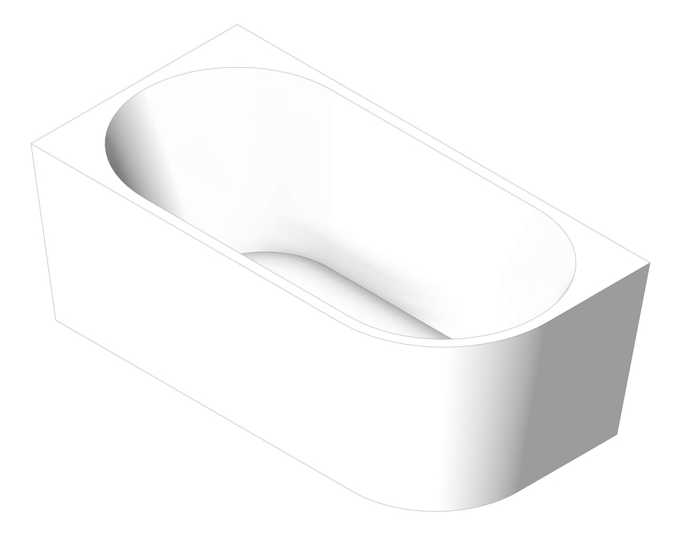 Navigate to Bath Corner Fienza Isabella 1500 Right